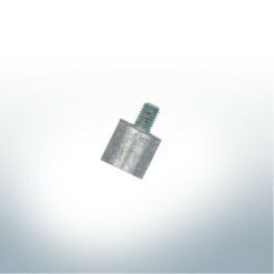 Stiftanoden kompatibel zu Yanmar 1gm10 & 6LY3 | M8 | Ø20/L20 (AlZn5In) | 9114AL