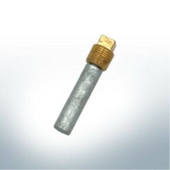 Stiftanode & Messingmuffe 1/2" (bspt) Ø15/L40 | (Zink) | 9153M