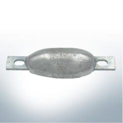 Block- und Rumpfanoden Oval L100/115 (Zink) | 9302