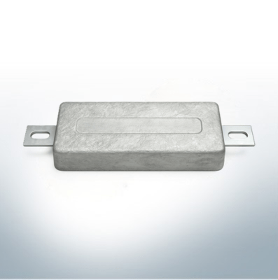 Block- und Rumpfanoden Eckig L290/Lo380 (Zink) | 9373