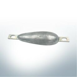 Block- und Rumpfanoden Oval L180/Lo220 (Zink) | 9349