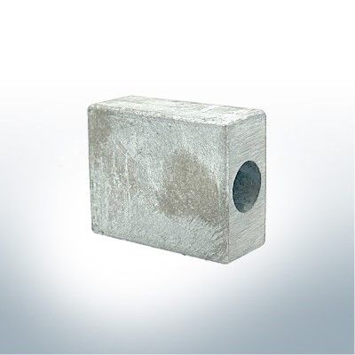 Anoden kompatibel zu OMC & Johnson Evinrude & Honda | Anodenblock 18-6025/41107-ZV5 (Zink) | 9545