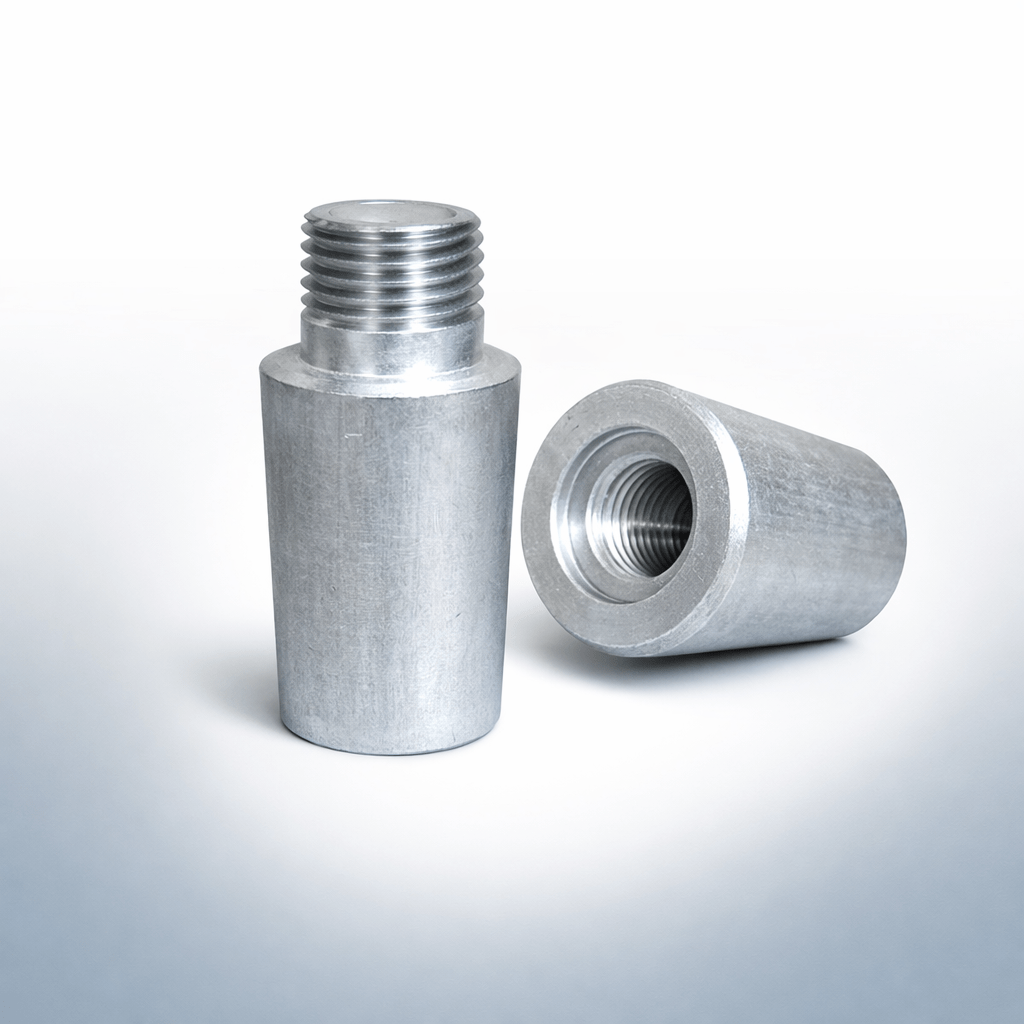 Anoden kompatibel zu Volvo Penta | Stiftanode 7/16" x M8 innen 838929 (Zink) | 9225