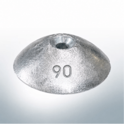 Scheibenanode mit M8 | Ø90 mm (Zink) | 9810
