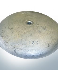 Disc anodes Ø 130mm | M8 (Zinc) | 9814