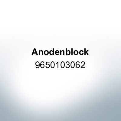 Anodes compatible to BMW | Anodenblock 9650103062 (Zinc) | 9519