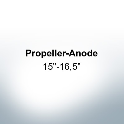 Anodes compatible to Gori | Propeller-Anode 15"-16,5" | 1552000000 | 1552750000 | (AlZn5In) | 9631AL
