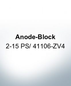 Anodes compatible to Honda | Anode-Block 2-15 PS/41106-ZV4 (AlZn5In) | 9546AL