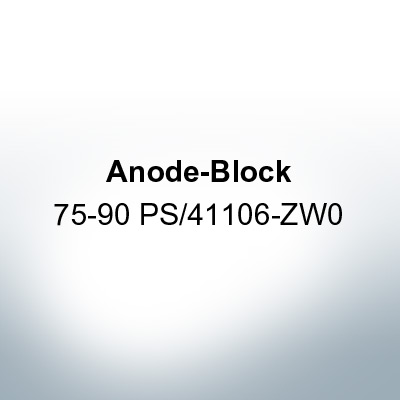 Anodes compatible to Honda | Anode-Block 75-90 PS/41106-ZW0 (Zinc) | 9548