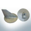 Anodes compatible to Mercury | Trim-Tab-Anode 821692 (AlZn5In) | 9704AL
