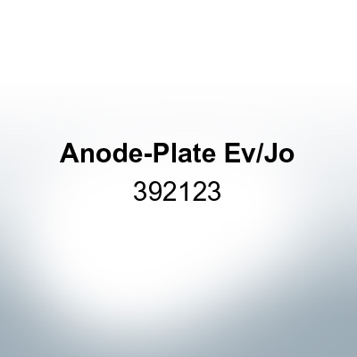 Anodes compatible to Mercury | Anode-Plate Ev/Jo 392123 (Zinc) | 9529