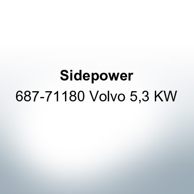 Sidepower 687-71180 Volvo 5,3 KW (Zinc) | 9622