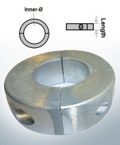 Shaft-Anode-Rings with metric inner diameter 30 mm (AlZn5In) | 9033AL