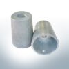 Shaftend-Anodes conical with retainer key 45 mm (Zinc) | 9441