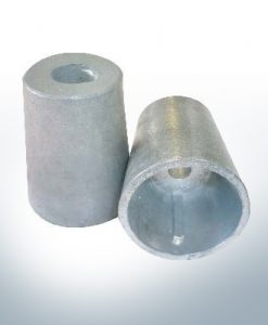 Shaftend-Anodes conical with retainer key 50 mm (AlZn5In) | 9442AL