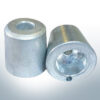 Shaftend-Anodes with carrier punch 20 mm (Zinc) | 9635