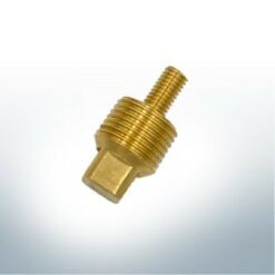 Messing Muffe kompatibel zu Volvo Penta | Ref: 838928 & 800475 | M8 x 1/2" | 9903