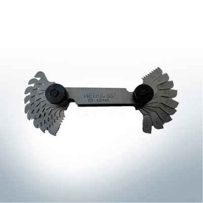 Gewindelehre - Metrisch | Steigung 0,5 - 6,0 (mm) | 9911