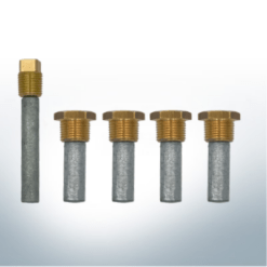 Anodensatz kompatibel zu YANMAR 6LP/6LY/4LH | 119773-92600 | Anodensatz 19