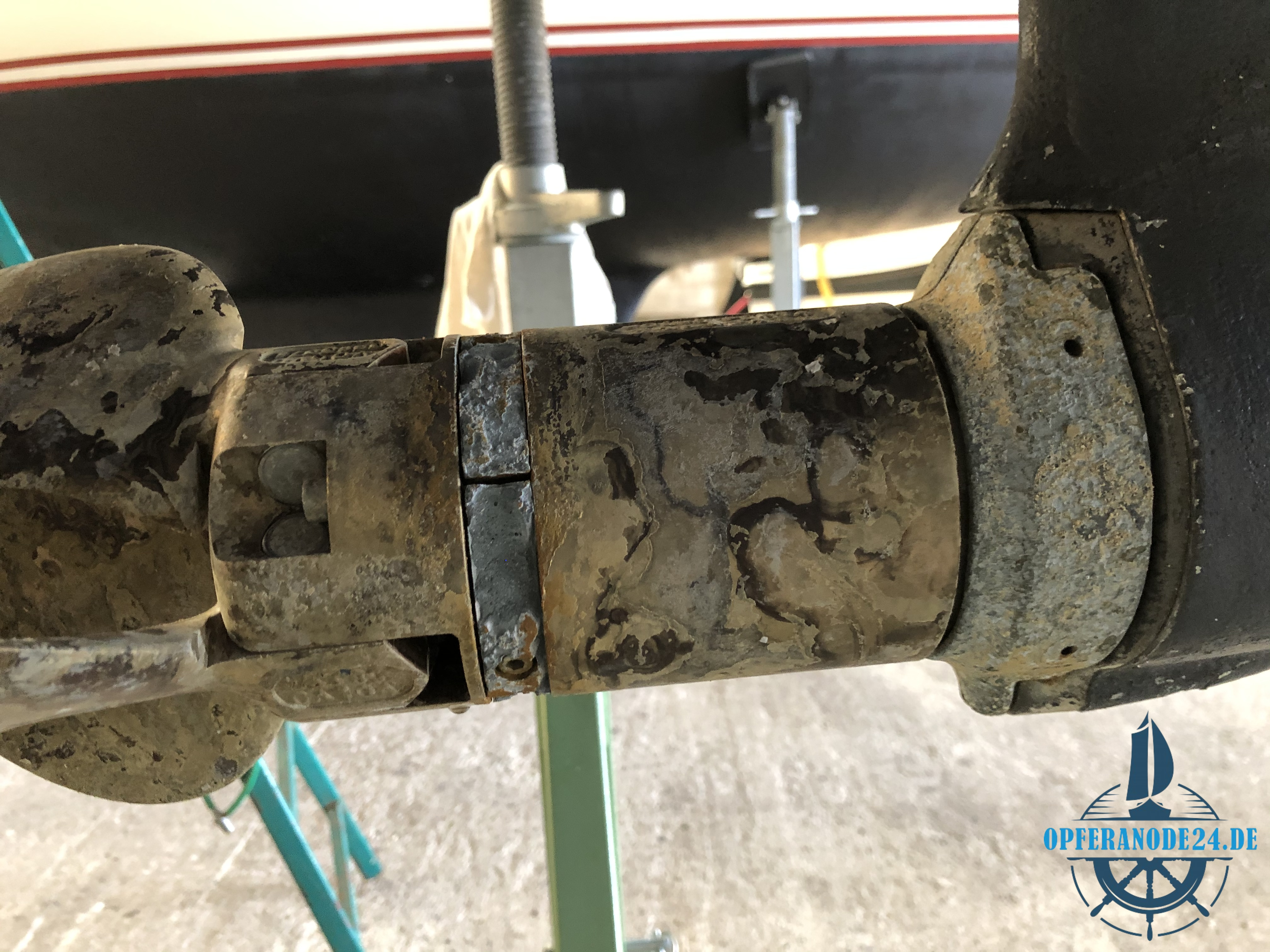 Anoden kompatibel zu Volvo Penta VP023 | Propelleranode (3-teilig) 3858399 (Zink) | 9230 – Bild 2