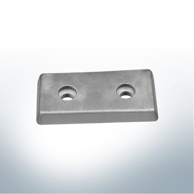 Block- und Rumpfanoden Block | 210x100x30 | Lo100 (Zink) | 9375