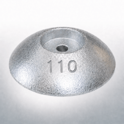 Scheibenanoden Ø 110mm | Durchgangsloch (Magnesium) | 9801MG