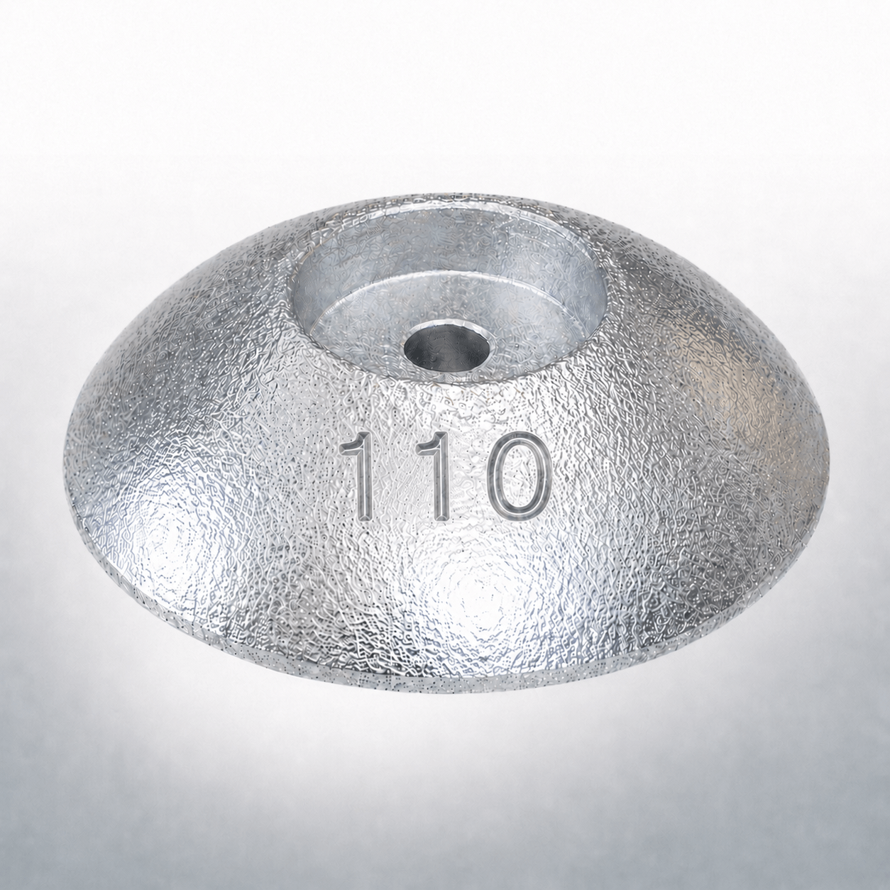 Scheibenanoden Ø 110mm | Durchgangsloch (Magnesium) | 9801MG