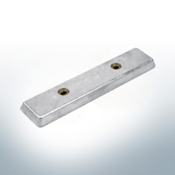 Block- und Rumpfanoden Block | 360x83x30 | Lo150 | 5,40kg (Zink) | 9377