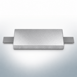 Blockanode Eckig 290x105x50 - zum anschweißen - 3,75kg (AlZn5In) | 9309AL_A
