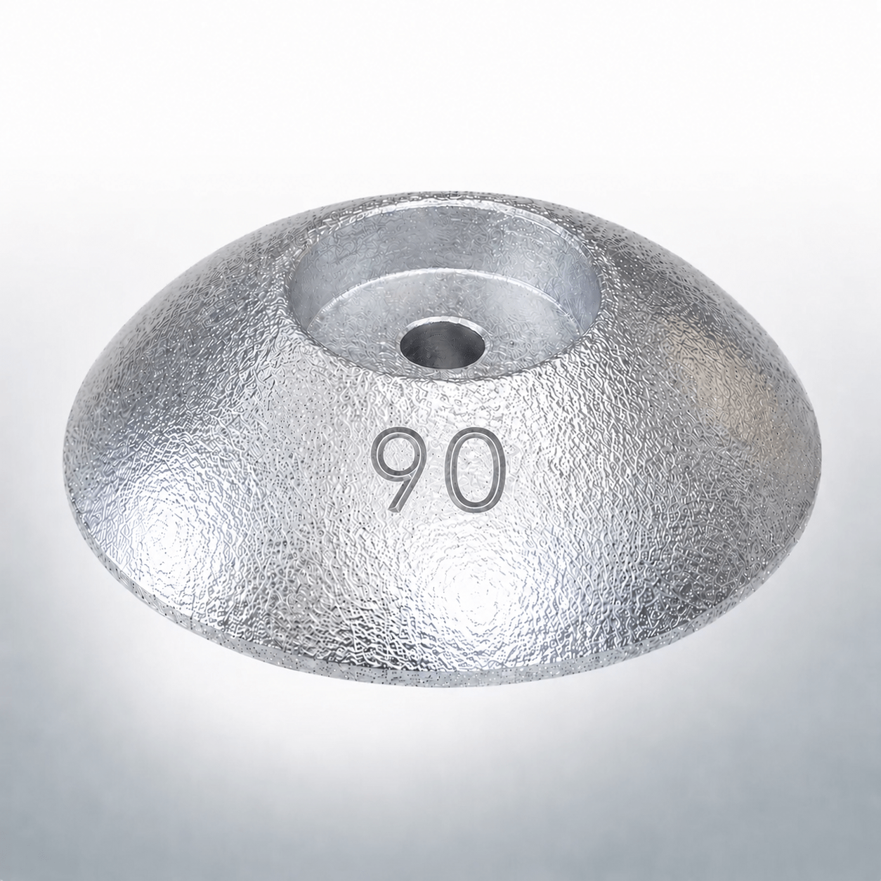 Scheibenanoden Ø 90 mm | Durchgangsloch (Magnesium) | 9822MG